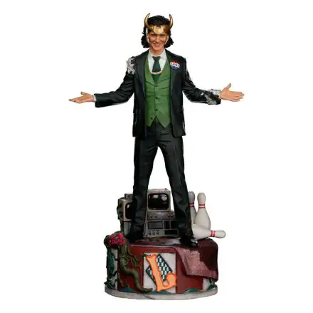 Loki Art Scale Statue 1/10 Loki President Variant 25 cm Produktfoto