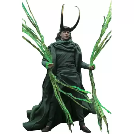 Loki DX Actionfigur 1/6 God Loki Artisan Edition Hot Toys Exclusive 31 cm Produktfoto