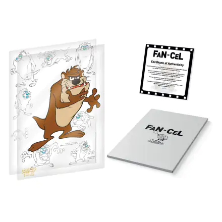 Looney Tunes Kunstdruck Limited Edition Fan-Cel Tazmanian Devil 36 x 28 cm Produktfoto