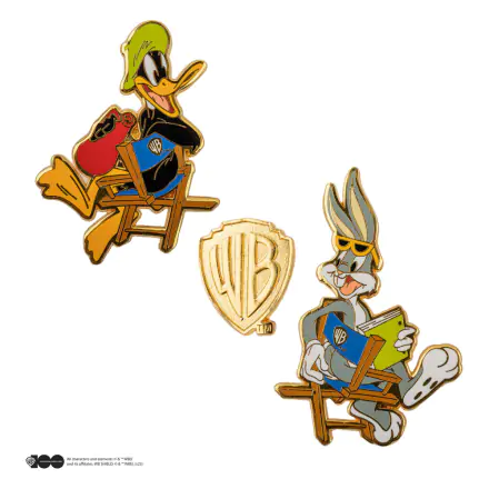 Looney Tunes Ansteck-Pins 2er-Pack Bugs Bunny and Daffy Duck at Warner Bros Studio Produktfoto