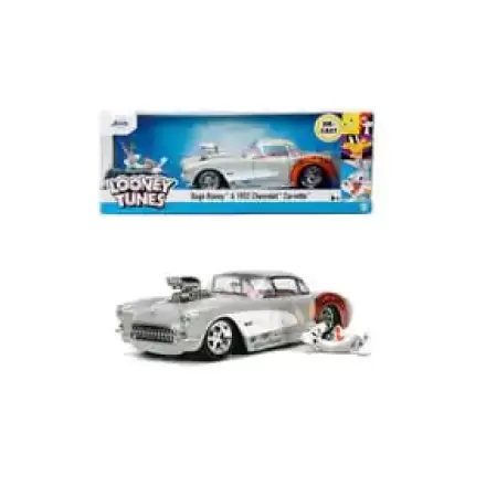 Looney Tunes Diecast Modell 1/24 1957 Chevrolet Corvette Bugs Bunny Produktfoto