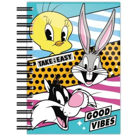 Looney Tunes Wiro Notizbuch A5 Good Vibes termékfotója