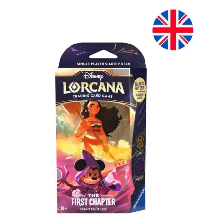 Lorcana Disney Vaiana The First Chapter Kartendeck Englische Version termékfotója
