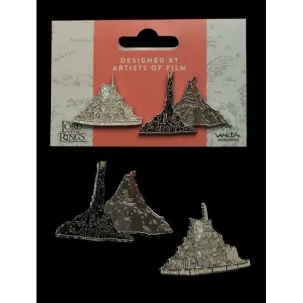 Herr der Ringe Ansteck-Pin Doppelpack Minas Tirith & Mt. Doom termékfotója