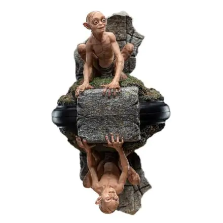 Lord of the Rings Mini Statues Gollum & Sméagol in Ithilien 11 cm Produktfoto