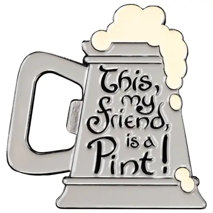 Lord of the Rings Magnet Dieser, mein Freund, ist ein Pint! (Emaille) 7 cm Produktfoto