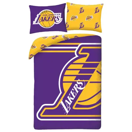 Los Angeles Lakers Logo Bettbezug Produktfoto