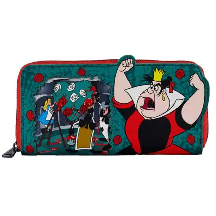 Disney by Loungefly Geldbörse Villains Scene Series Queen of Hearts Produktfoto