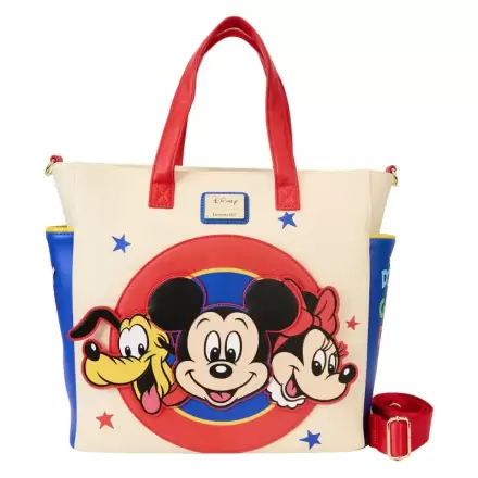 Loungefly Disney Classic Mickey and Friends convertible Rucksack Tragetasche termékfotója