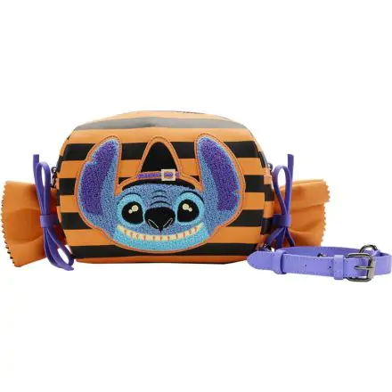 Disney by Loungefly Umhängetasche Lilo and Stitch Striped Halloween Candy Wrapper termékfotója