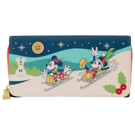 Loungefly Disney Mickey & Minnie Holiday Geldbörse Produktfoto