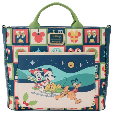 Loungefly Disney Mickey & Minnie Holiday Tasche Produktfoto