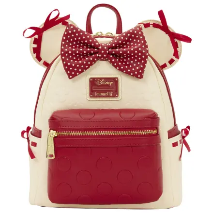 Loungefly Disney Minnie Mouse Rocks the Dots Coquette Rucksack 26 cm Produktfoto