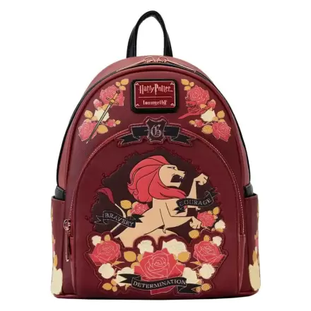 Loungefly Harry Potter Gryffindor House Floral Rucksack 26cm termékfotója