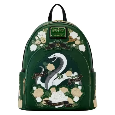 Loungefly Harry Potter Slytherin House Floral Rucksack 26cm termékfotója