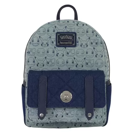 Loungefly Pokemon Denim Rucksack 29cm Produktfoto