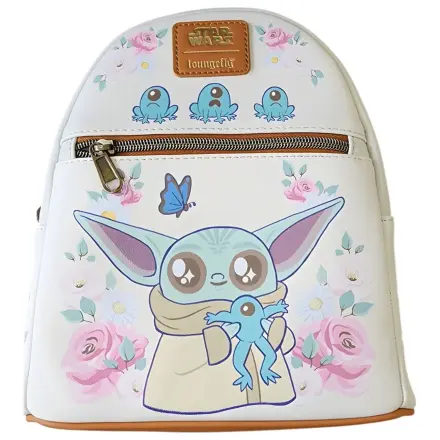 Loungefly Star Wars Lucas Grogu With Frogs Brown Trim Rucksack cm Produktfoto