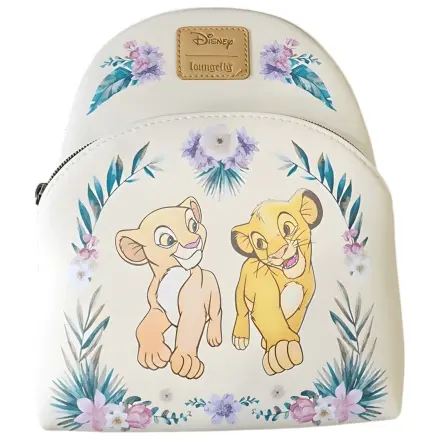 Loungefly Disney Der König der Löwen Simba & Nala Blumen-Rucksack 26cm Produktfoto