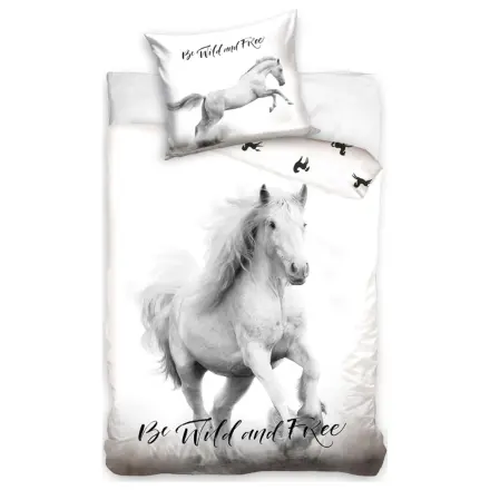 Horse Wild and Free Bettbezug Produktfoto