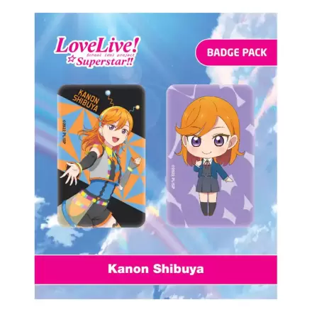 Love Live! Ansteck-Buttons Doppelpack Kanon Shibuya termékfotója