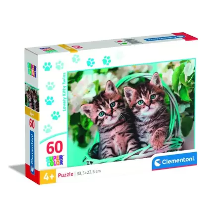 Lovely Kitty Twins Puzzle 60St termékfotója