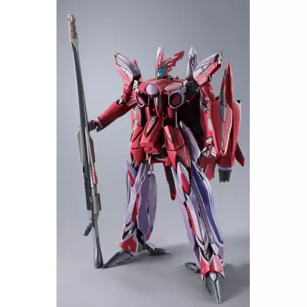 Macross Frontier DX Chogokin Actionfigur VF-27 Gamma SP Super Lucifer Valkyrie Brera Sterne use Revival Ver. 25 cm termékfotója