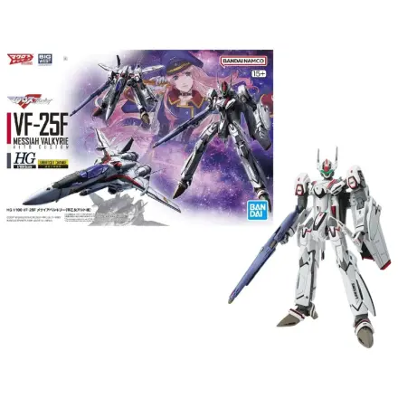 Macross HG 1/100 VF-25F Messiah Valkyrie Alto Custom Modellbausatz Produktfoto
