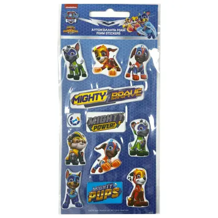 Paw Patrol Brave Puffy Schwamm Sticker Set Produktfoto