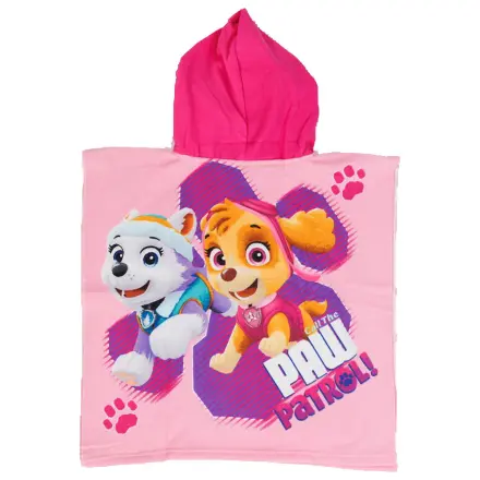Paw Patrol Call the Girls Strandtuch Poncho 55x110 cm Produktfoto