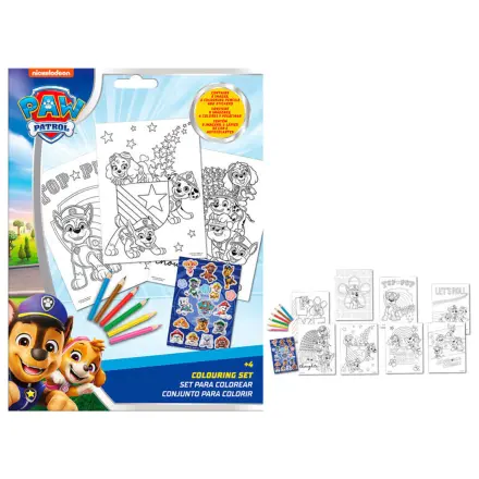 Paw Patrol Duty Calls Malset mit Stickern Produktfoto