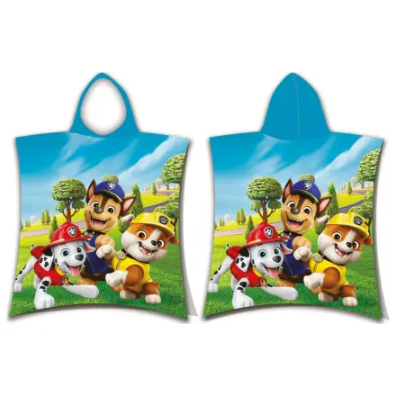 PAW Patrol Funny Day Strandtuch Poncho 50x115cm Produktfoto