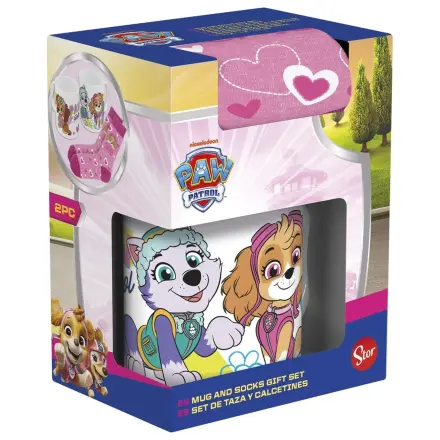 Paw Patrol Tasse & Socken Set Mädchen Go Skye Produktfoto