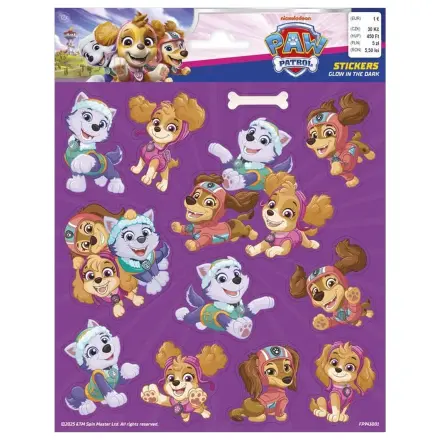 PAW Patrol Girls im Dunkeln leuchtende Sticker Produktfoto