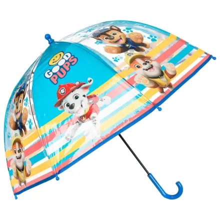 Paw Patrol Good Pups Kinder durchsichtiger Regenschirm Ø72 cm Produktfoto