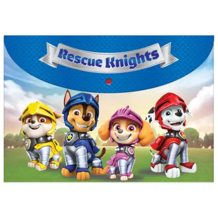 Paw Patrol Knights A/4 Dokumentenhalter-Beutel Produktfoto