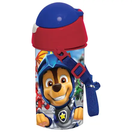 PAW Patrol Knights Plastik-Trinkflasche mit Strohhalm und Hänger 500 ml Produktfoto