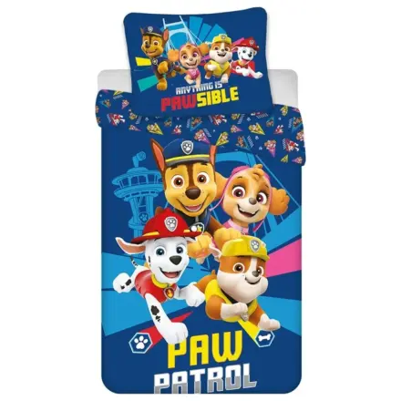 Paw Patrol Pawsible Blue Bettbezug Produktfoto