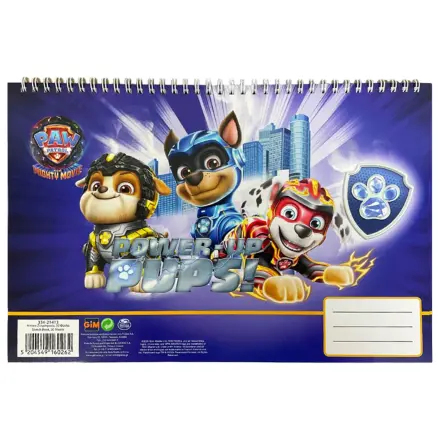 Paw Patrol Power Up A/4 Spiral-Skizzenbuch, 30 Blatt Produktfoto