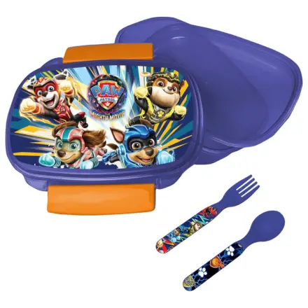 Paw Patrol Power Up Lunchbox + Besteck-Set Produktfoto