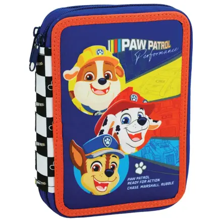Paw Patrol Racing gefülltes zweistöckiges Federmäppchen Produktfoto