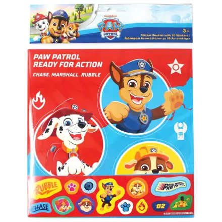 Paw Patrol Ready for Action Sticker-Album mit 50 Stickern Produktfoto