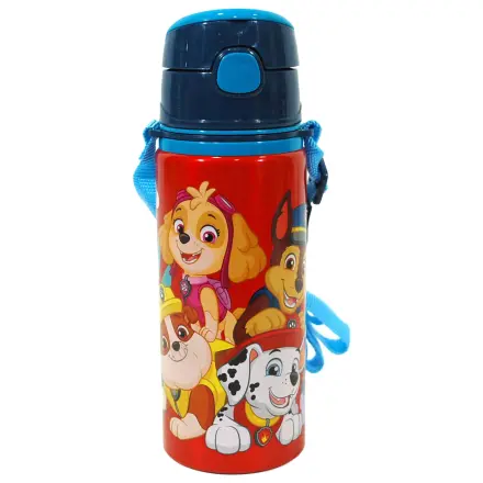 Paw Patrol Rote Aluminium-Trinkflasche mit Haken 600 ml Produktfoto