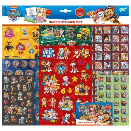 Paw Patrol Rescue Repeat Super Aufkleber-Set mit Spielzeug Produktfoto