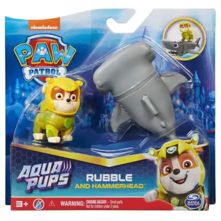 Paw Patrol Rubble Aqua Pups Figur termékfotója