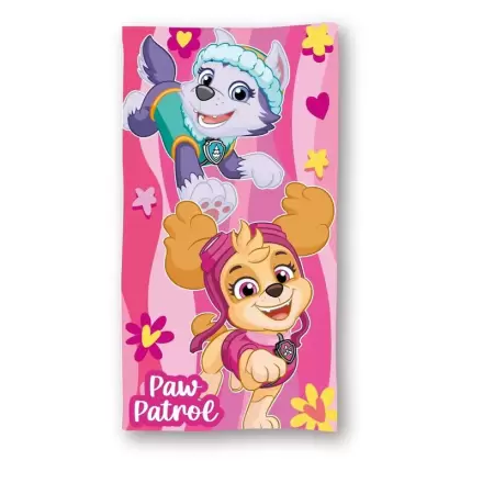 Paw Patrol Skye & Everest Microfaser Strandtuch Produktfoto