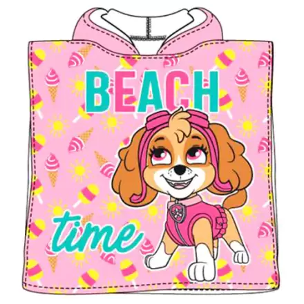 Paw Patrol Skye Microfaser Poncho Handtuch Produktfoto