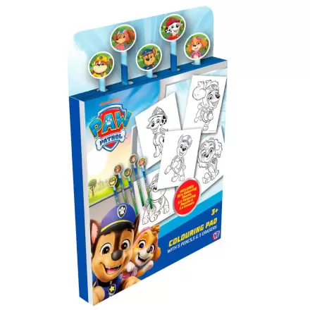 Paw Patrol Malbuch mit Stiften und Radiergummis Produktfoto