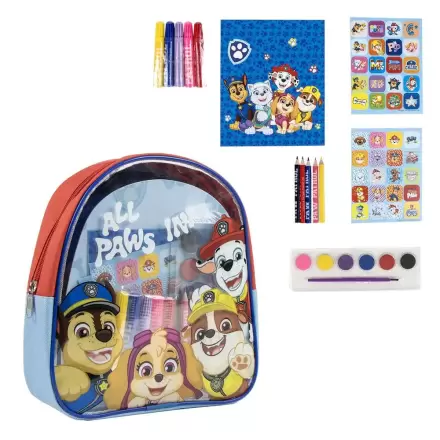 Paw Patrol Rucksack und Schreibwaren Set Produktfoto