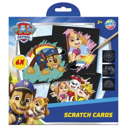 Paw Patrol Team Kratzbilder Set Produktfoto
