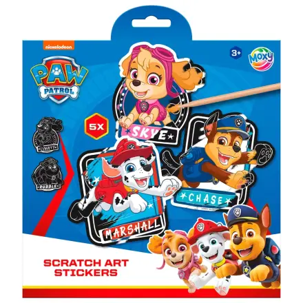 Paw Patrol Team Kratzbilder Sticker Sets Produktfoto